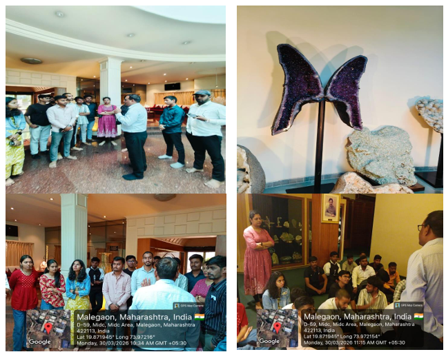 Industrial Visit to  Gargoti - The Gem &amp;amp;amp; Mineral Museum, Nashik