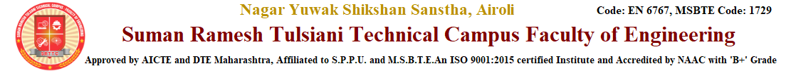 Suman Ramesh Tulsiani Technical Campus Logo